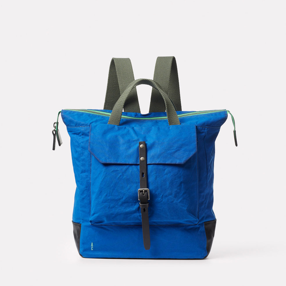 Frances Waxed Cotton Rucksack in Oxbridge