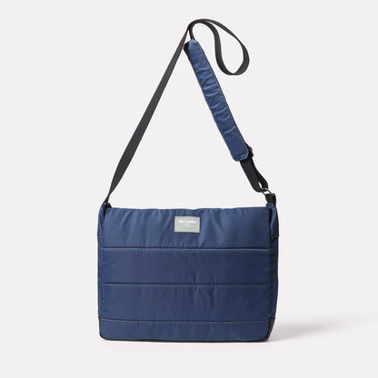 Jeremy Large Satchel in Marine Twill