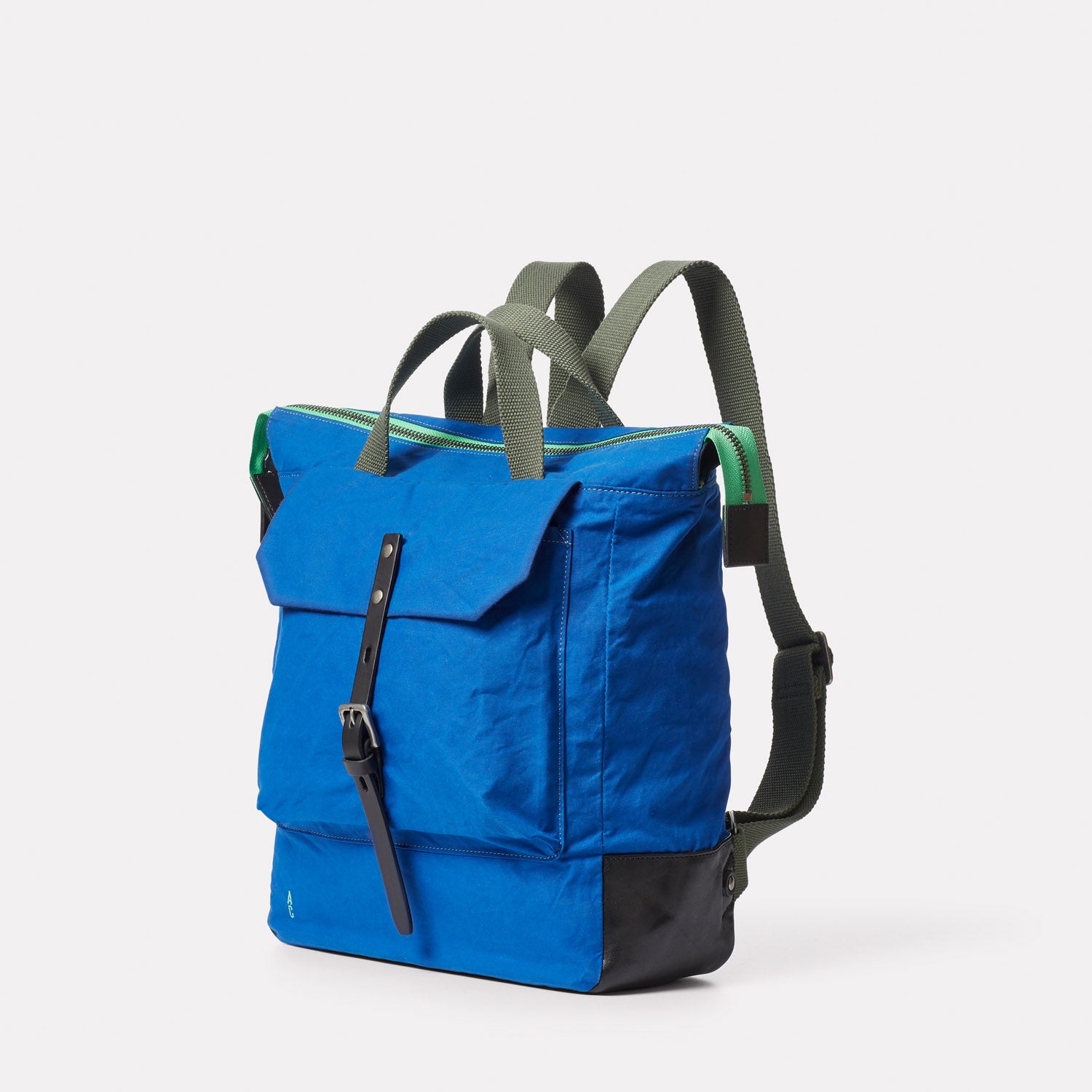 Frances Waxed Cotton Rucksack in Oxbridge