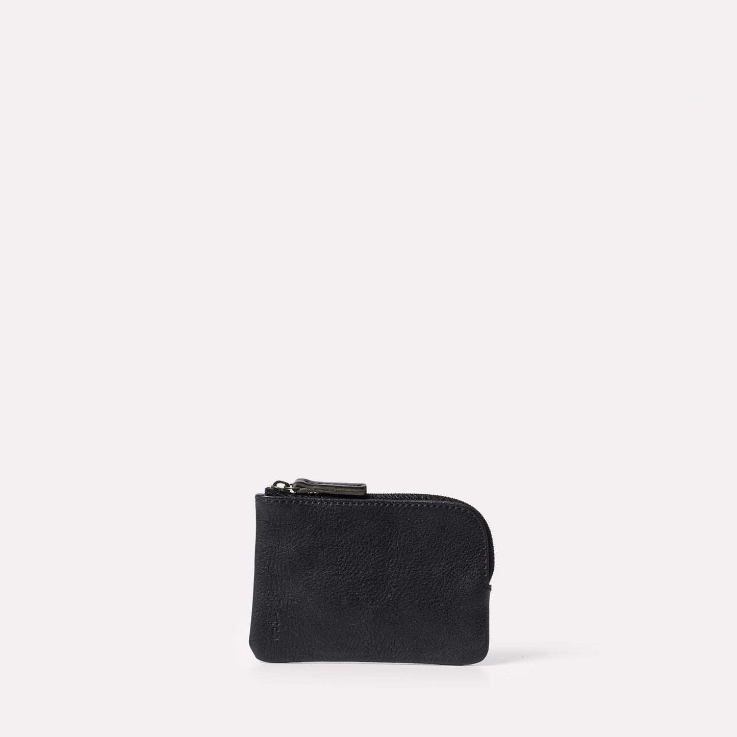 Hocker Small Leather Purse in Black