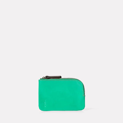 Hocker Small Leather Purse in Green