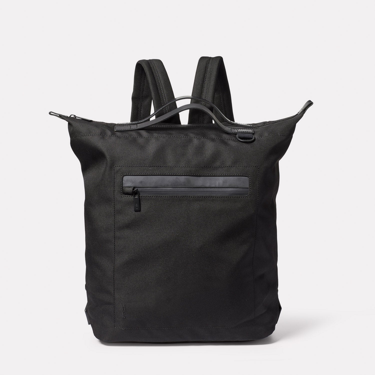 Hoy Travel Cycle Rucksack in Black Backpacks Ally Capellino