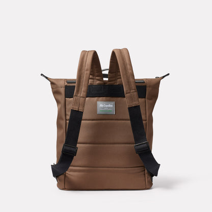 Mini Hoy Travel Cycle Recycled Backpack in Silt