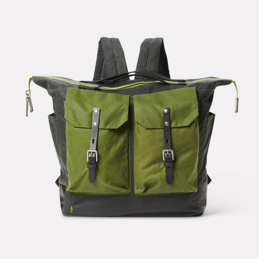 Waxed Cotton Rucksacks Ally Capellino