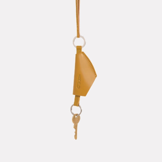 Kevin Key Lanyard in Mustard