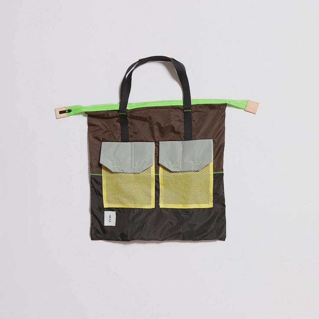 Hank Packable Zip Top Tote/Backpack in Black | Ally Capellino