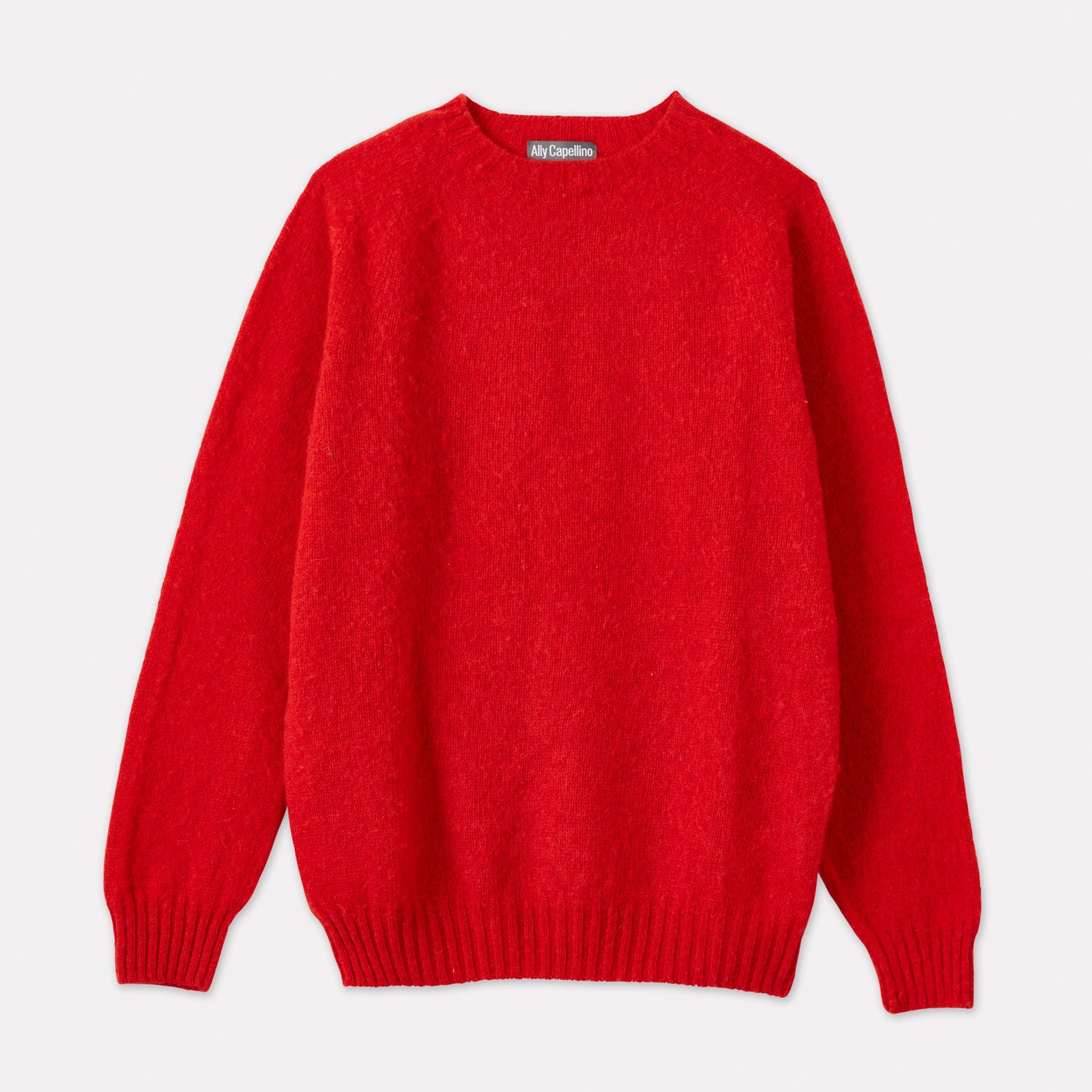 Oversized 2025 red jumper