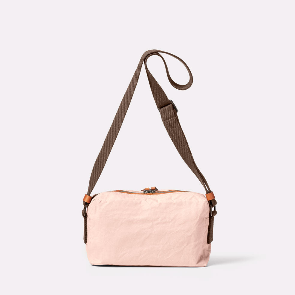 Franco Waxed Cotton Crossbody Bag in Pistachio