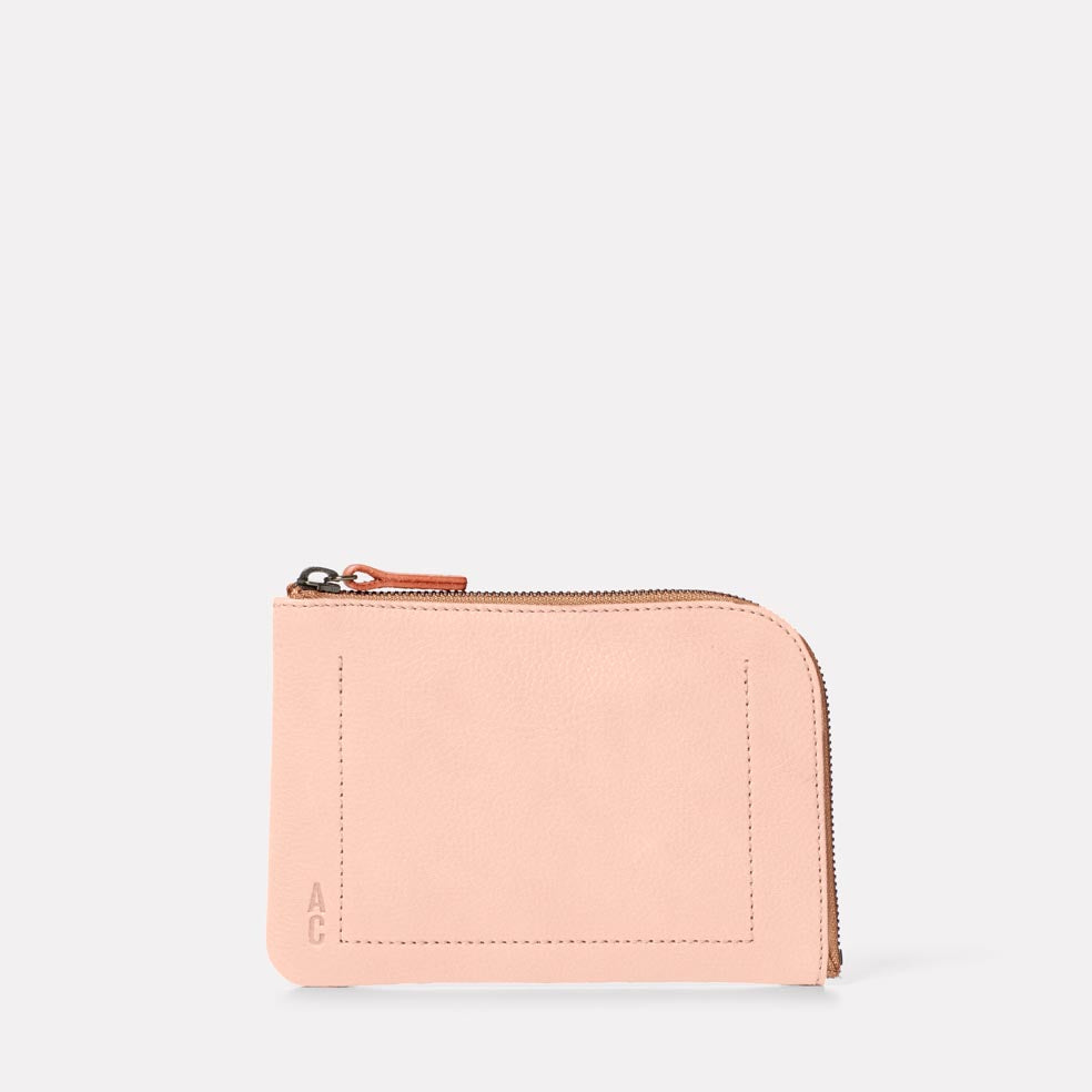 Light pink cheap leather purse