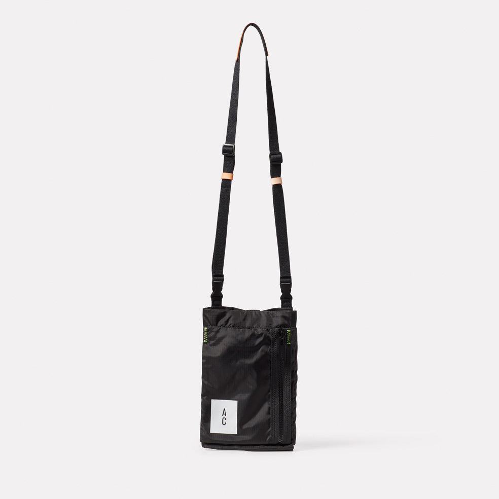 Herve Packable Pouch in Black front