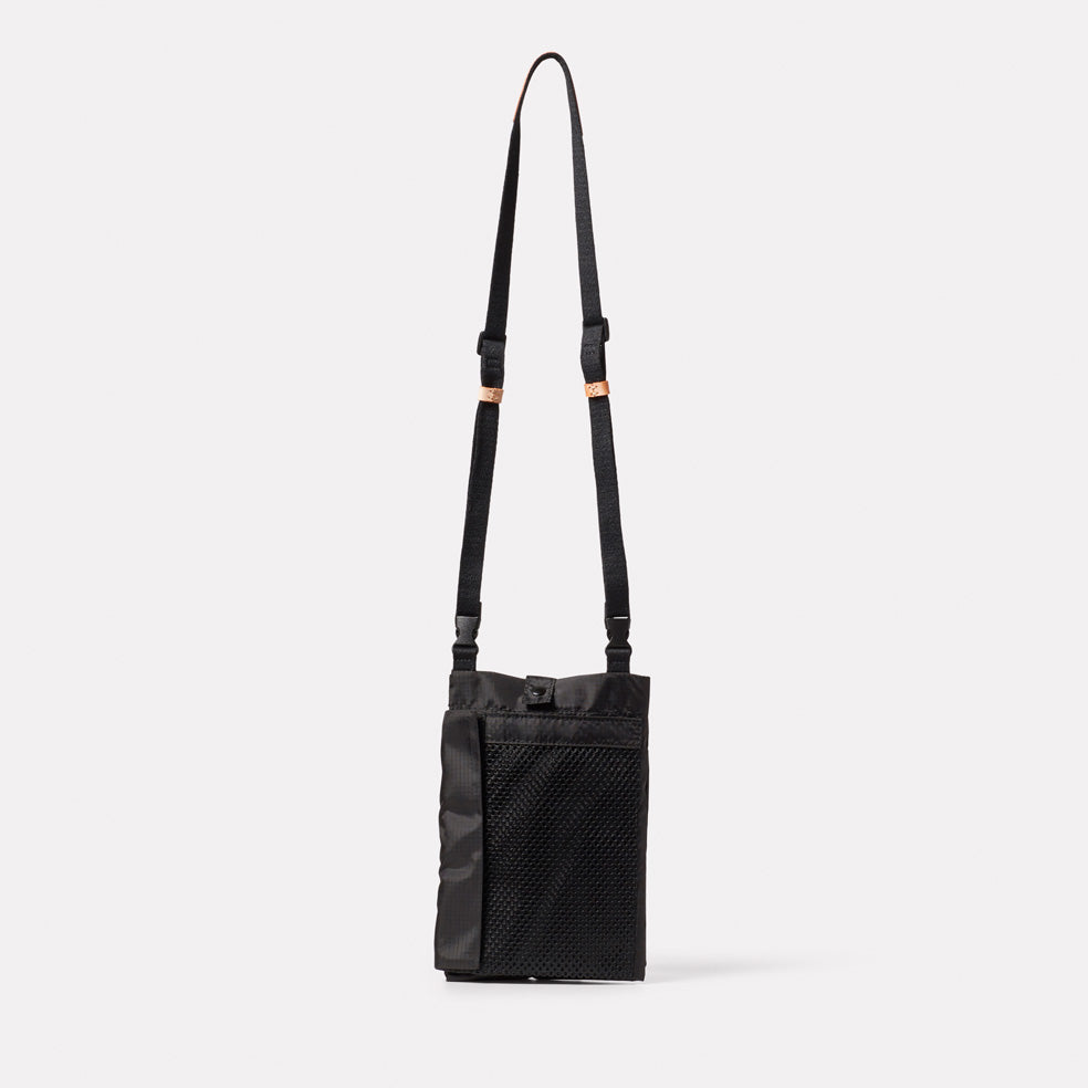 Herve Packable Pouch in Black back