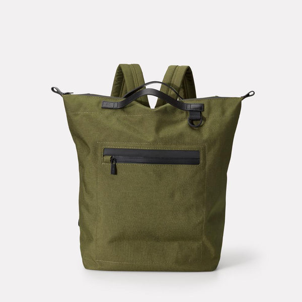 SS18: Hoy Travel/Cycle Rucksack in Green | Ally Capellino