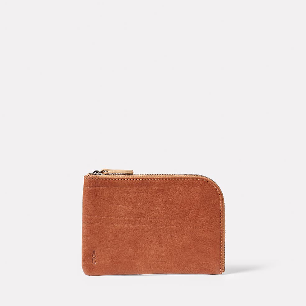 Medium brown shop bag wallet